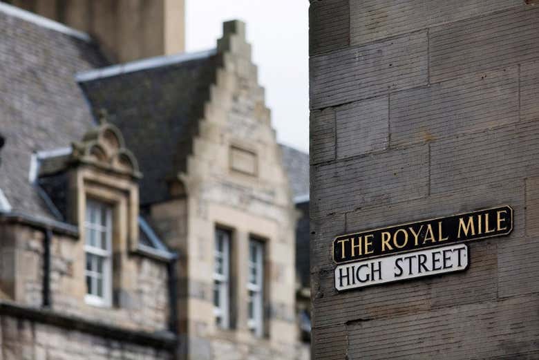 La Royal Mile, l'artère principale de la Vieille Ville